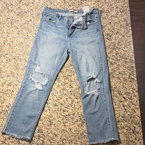 Signature by Levi Strauss Light Blue Straight Leg Jeans